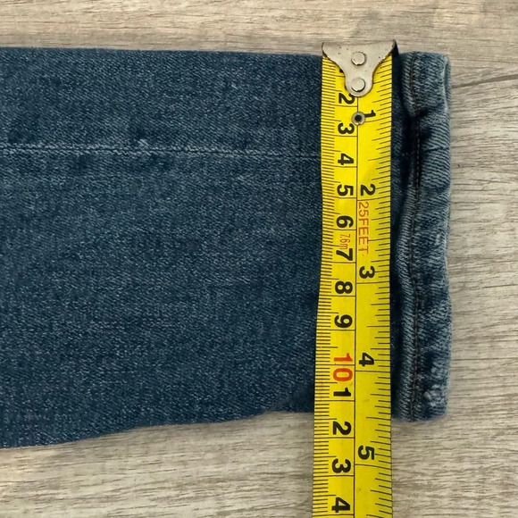 Agolde Sophie Mid Rise Ankle Skinny Jeans Medium Wash Distressed Revolve Sz 28 - Picture 4 of 12